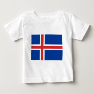 Iceland Flag Baby T-Shirt
