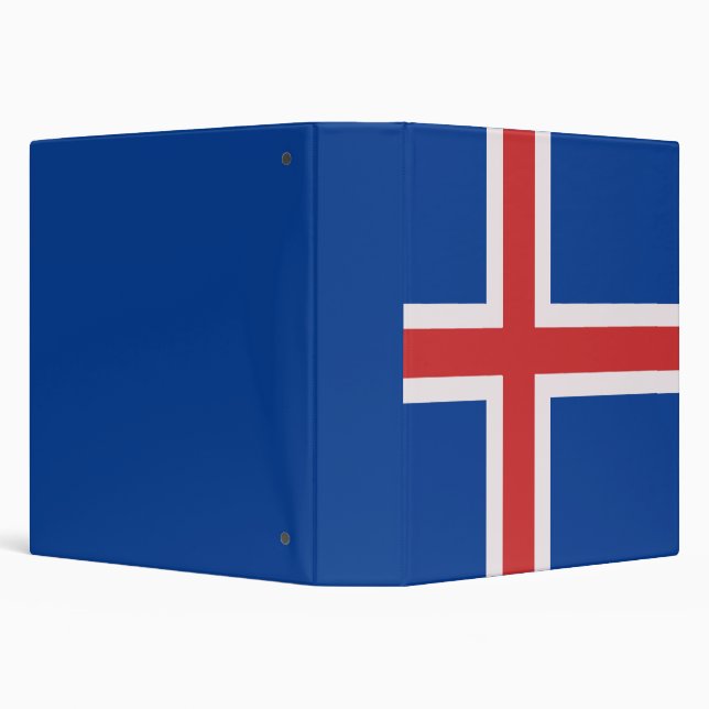 Iceland flag binder (Background)