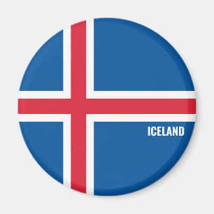 Iceland Flag Charming Patriotic Magnet