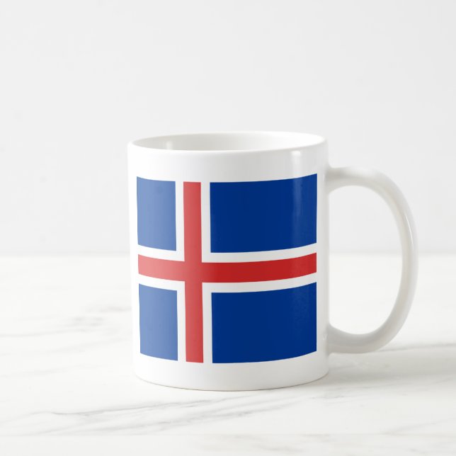 Iceland flag coffee mug (Right)