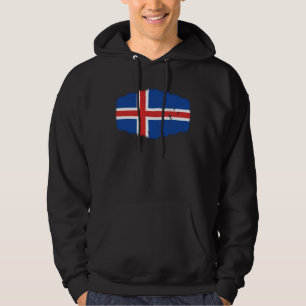 Iceland Flag Hoodie