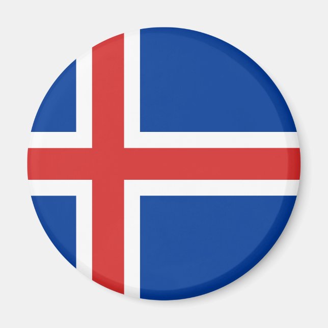 Iceland Flag Magnet (Front)