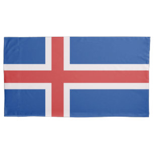 Iceland flag pillowcase