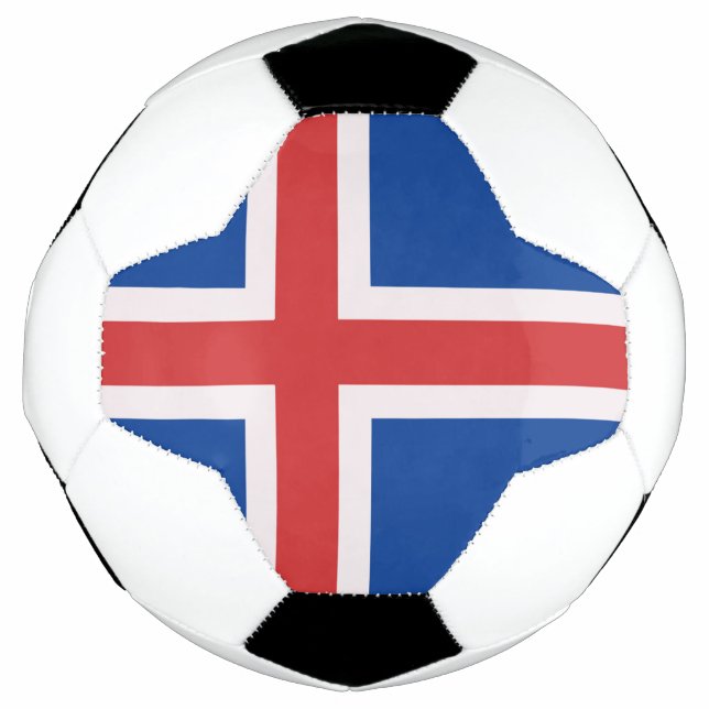 Iceland flag soccer ball (Front)