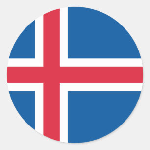 Iceland flag - Sticker