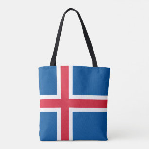 Iceland Flag Tote Bag