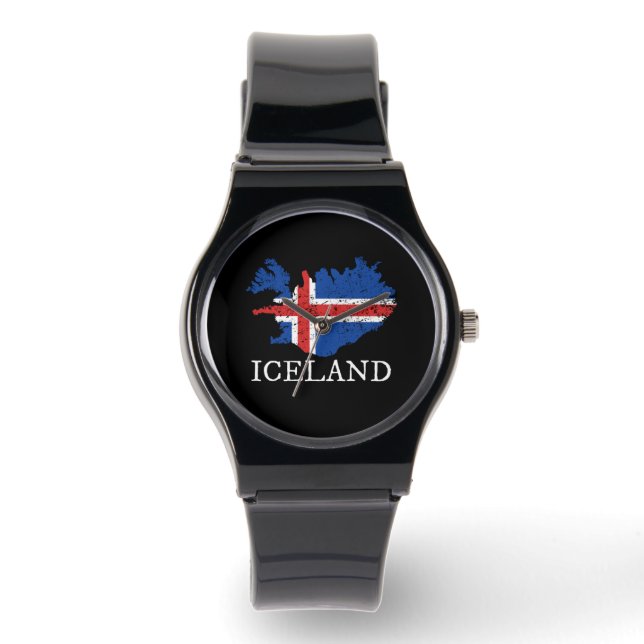 Iceland Flag Watch (Front)