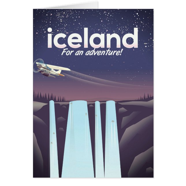 Iceland " For an adventure!' (Front)