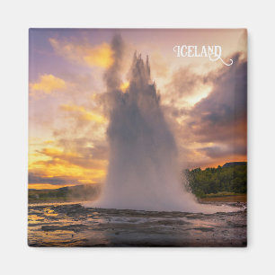Iceland Geyser Magnet