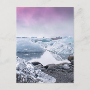 Iceland Glacier Lagoon Postcard