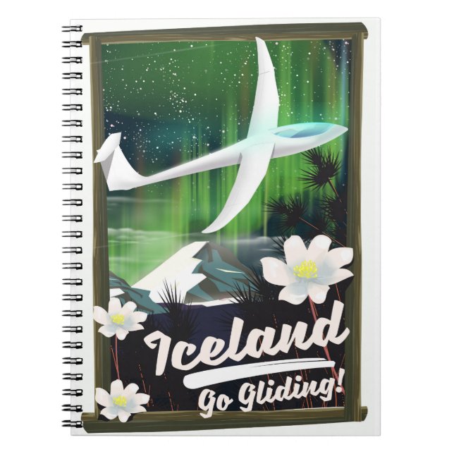 Iceland - go Gliding! Notebook (Front)