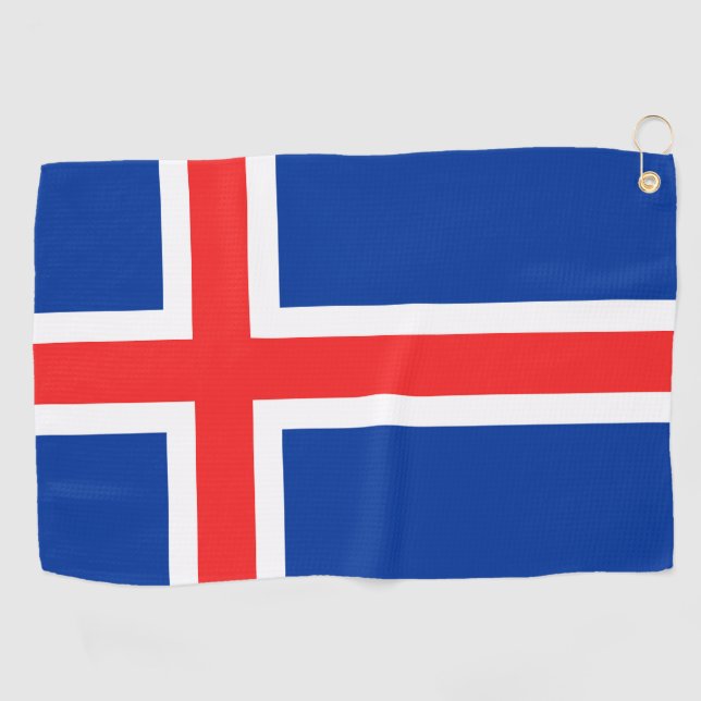 Iceland Golf Towel (Horizontal)