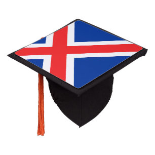 Iceland Graduation Cap Topper