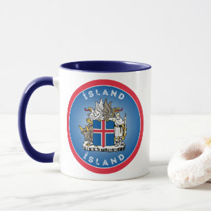 Iceland Heritage Emblem Mug