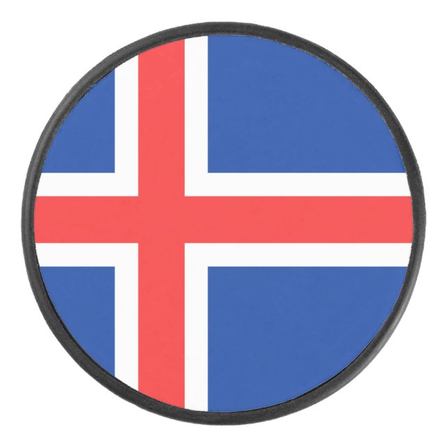 Iceland Hockey Puck (Front)