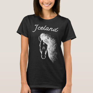 Iceland Hoodie with Icelandic Horse T-Shirt
