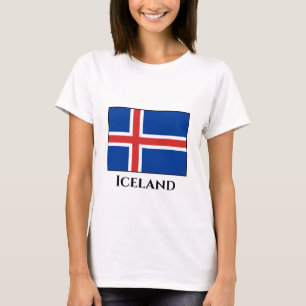 Iceland (Icelandic) Flag T-Shirt
