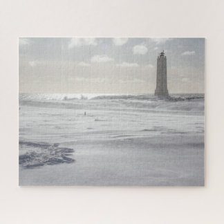 Iceland Jigsaw Puzzle - Malariff lighthouse Winter