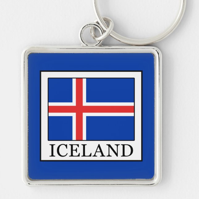 Iceland Keychain (Front)