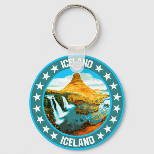 Iceland keychain