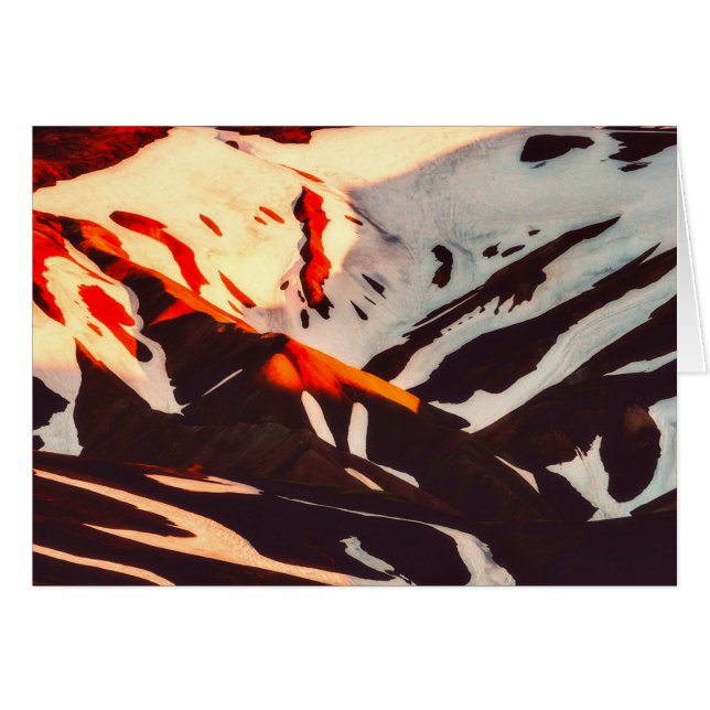 iceland landscape mountains snow (Front Horizontal)