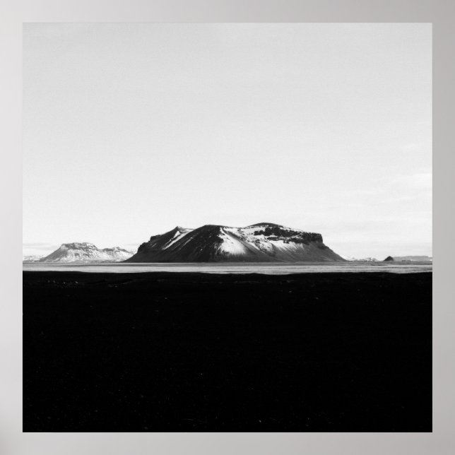 Iceland Landscape Poster (Front)