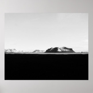 Iceland Landscape Poster