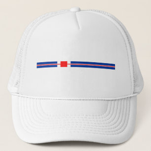 Iceland love patriot trucker hat