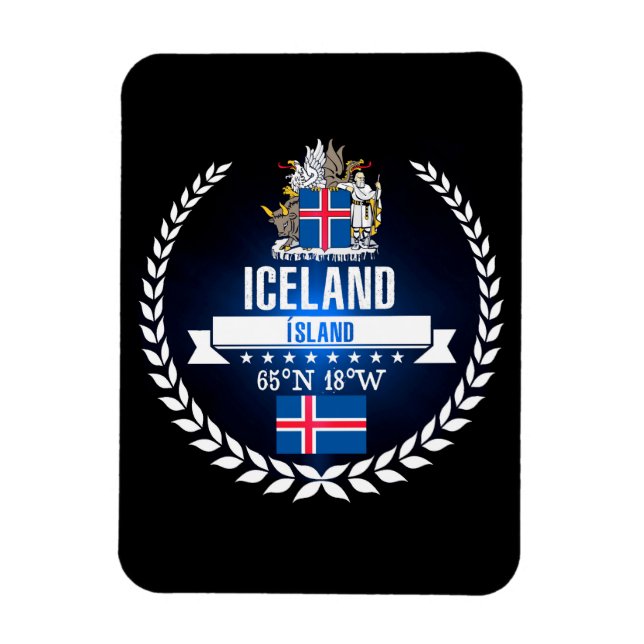 Iceland Magnet (Vertical)
