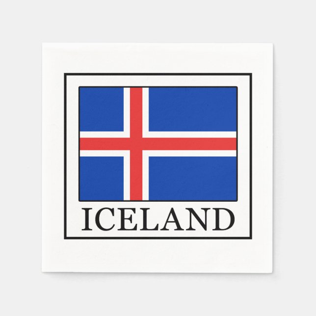 Iceland Napkin (Front)