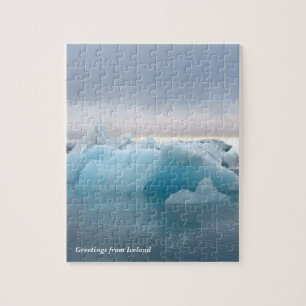 Iceland - Personalized glacier lagoon puzzle