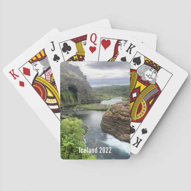 Iceland - Playing cards (Back)