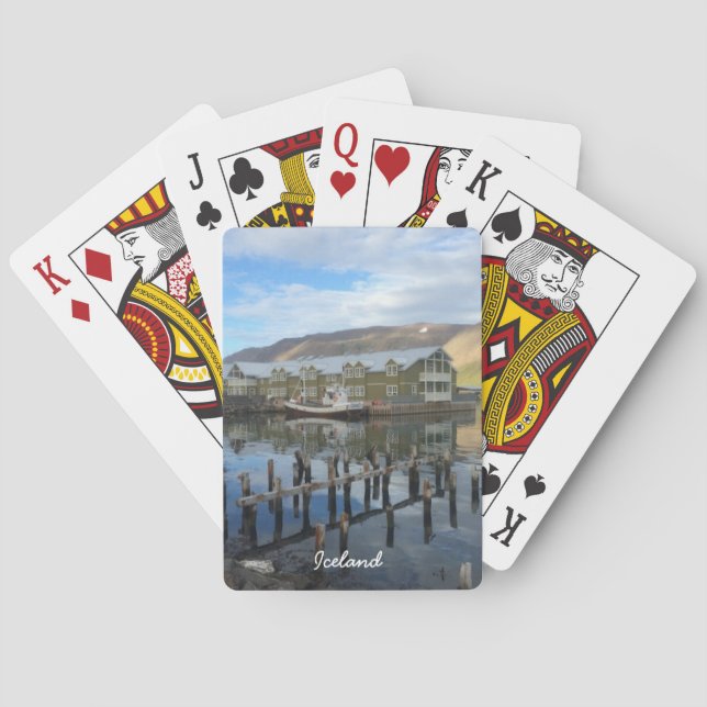 Iceland - Playing cards (Back)