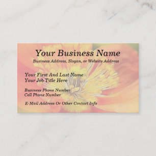 Iceland Poppy Business Card
