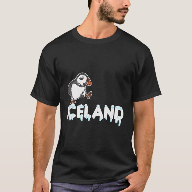 Iceland Puffin T-Shirt (Front)