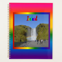 Iceland Rainbow Waterfall 