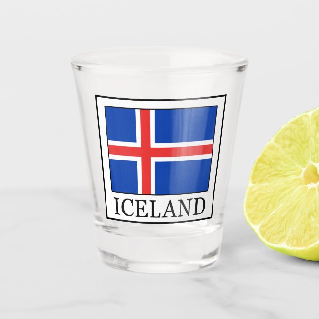 Iceland Shot Glass (Front)