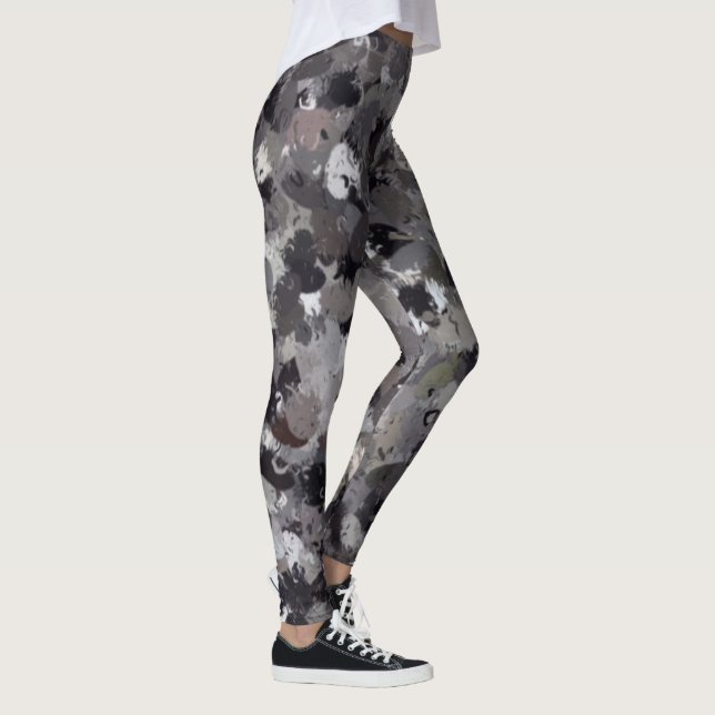 Iceland Skogafoss Rocks Leggings (Right)
