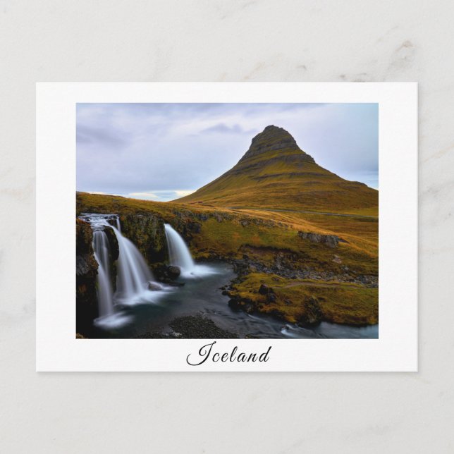 Iceland souvenir postcard (Front)