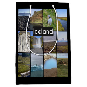 Iceland Summer Landscape Medium Gift Bag