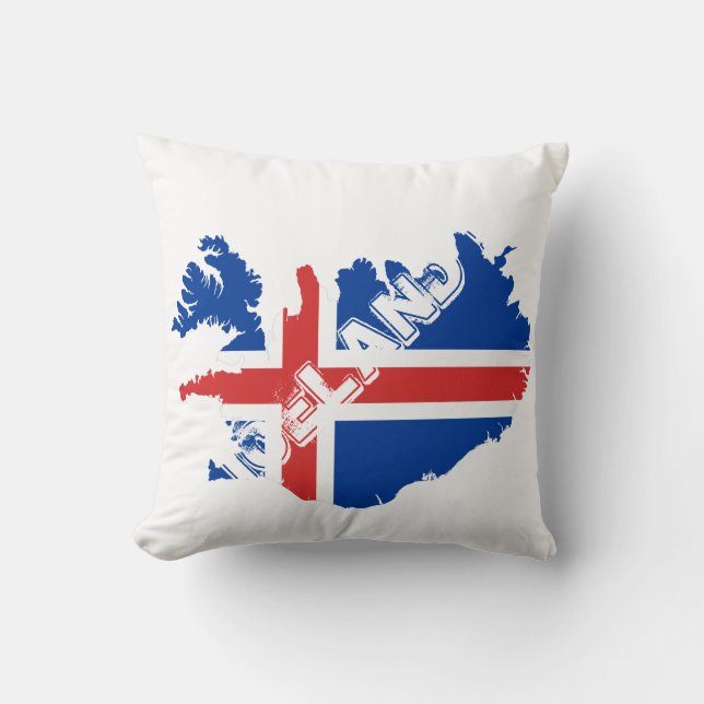 iceland throw pillow (Front)