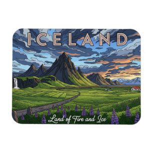 Iceland Travel Magnet