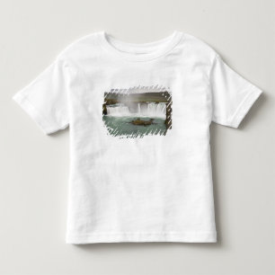 Iceland. View of Godafoss Falls on the Toddler T-shirt