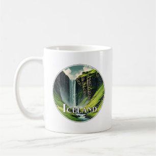 Iceland Waterfall Coffee Mug