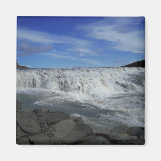 Iceland Waterfall Magnet (Front)