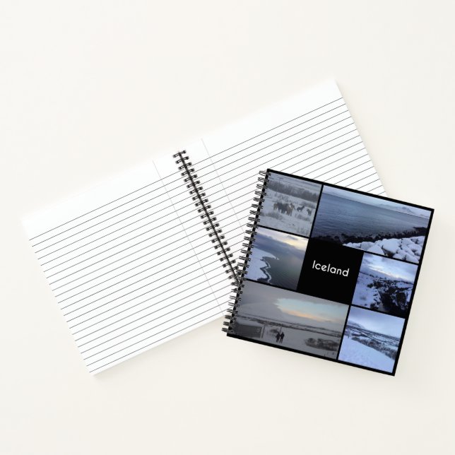 Iceland Winter Landscape Notebook (Inside)