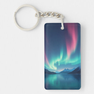 Icelandic Aurora Keychain
