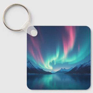Icelandic Aurora Keychain