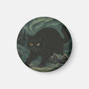 Icelandic Christmas yule Cat  Magnet