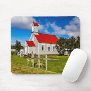 Icelandic Church Mouse Pad